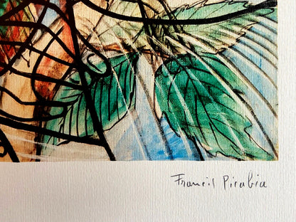 Francis Picabia Lithograph Coa Numbered Stamped