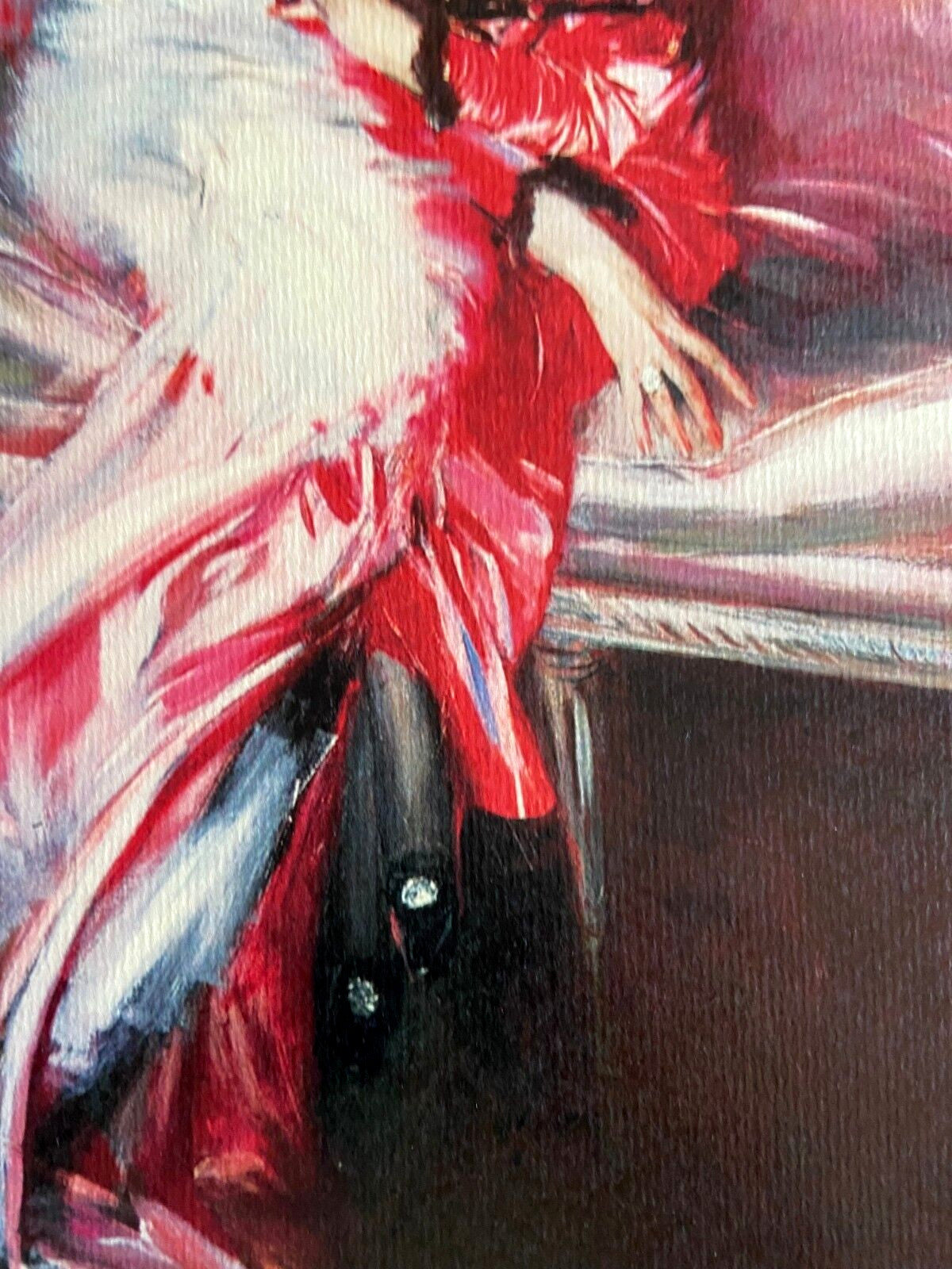 Giovanni Boldini Lithograph Coa Signature Limited