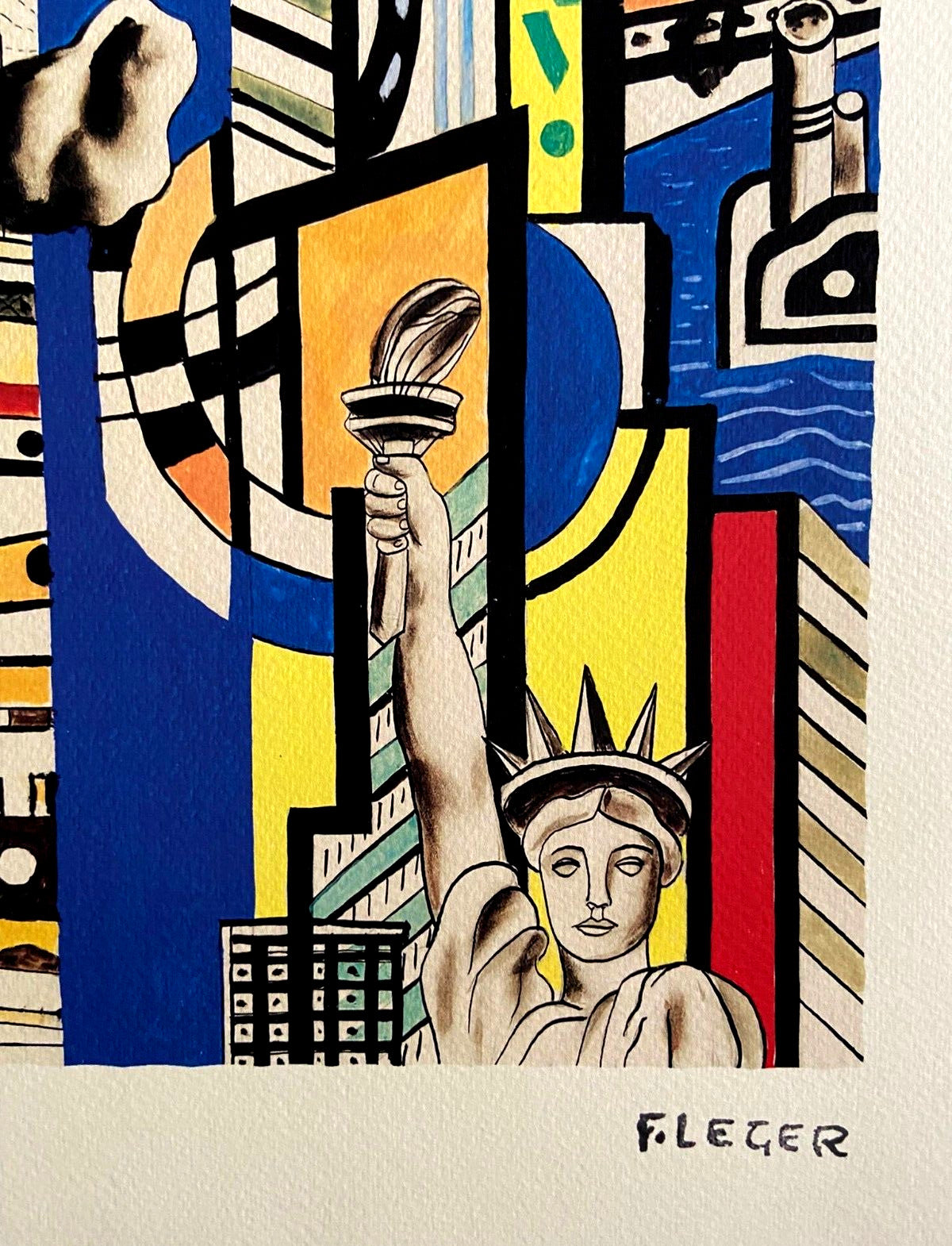 Fernand Lger Lithograph Coa Moma Museum Numbered By Hand Signed Limited