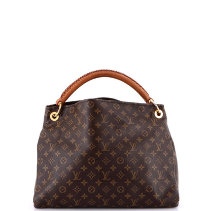 Louis Vuitton Artsy Handbag Monogram Canvas Mm