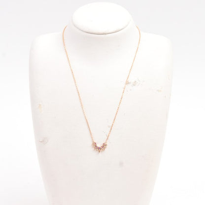 Piaget Sunlight Necklace With Pink Sapphire And Diamond In Pink Gold 750Pg