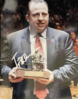 Tom Thibodeau Autographed 8X10 Basketball Photo