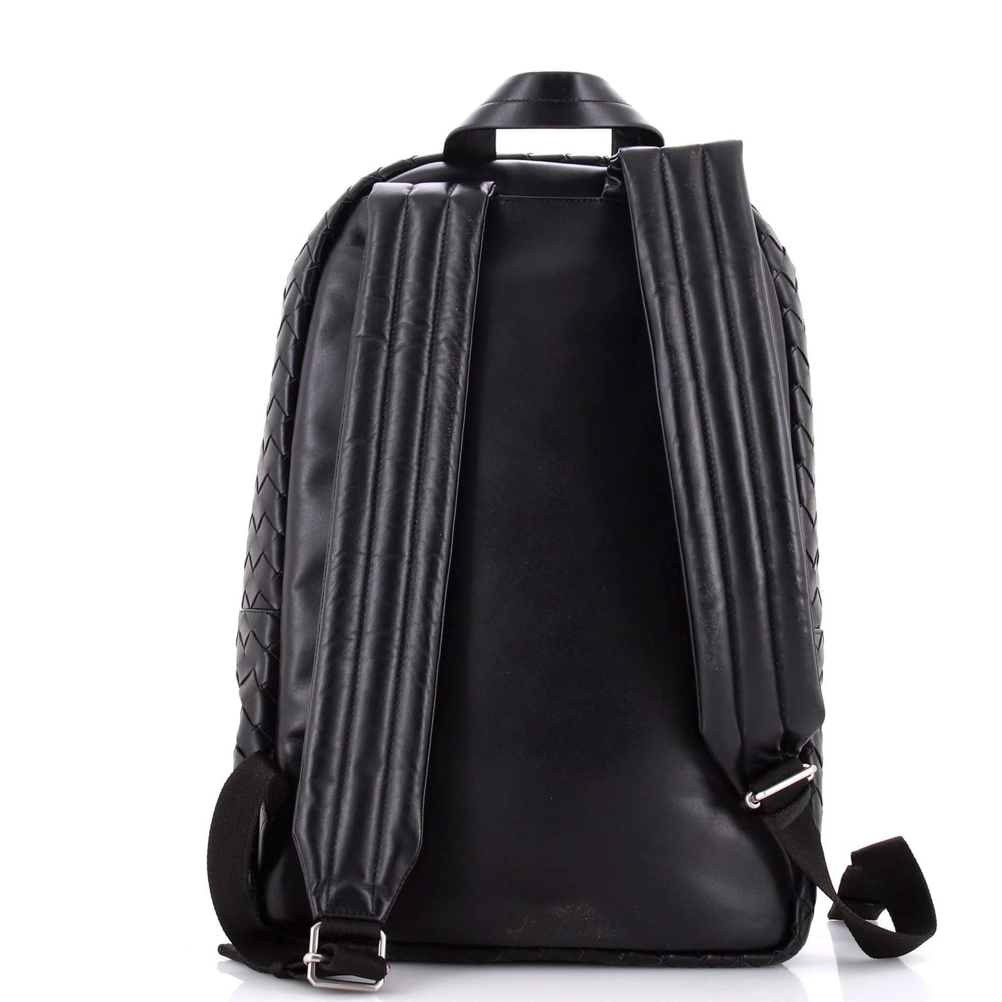 Bottega Veneta Front Pocket Backpack Intrecciato Leather Medium