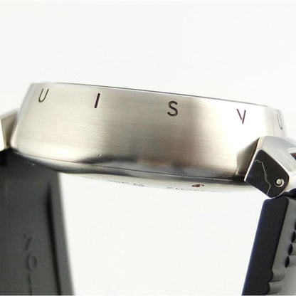 LOUIS VUITTON TAMBOUR in black Q118F quartz