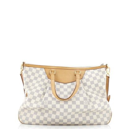 Louis Vuitton Siracusa Handbag Damier Gm
