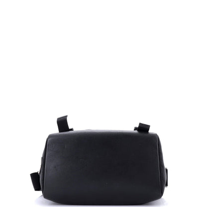 Prada Double Buckle Flap Messenger Bag Tessuto Large