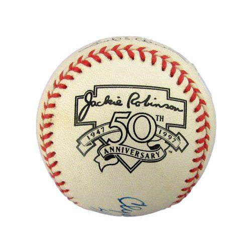 Clyde Sukeforth Signed/Inscr Onl Baseball 1947 Brooklyn Dodgers Mgr Jsa 188448