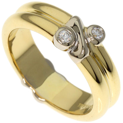 Tiffany&Co.   Ring Signature 2P Diamond K18