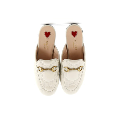 Gucci Women'S Princetown Mules Gg Matelasse Leather