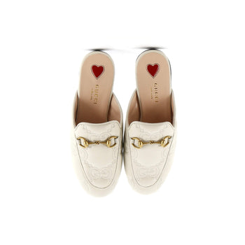 Gucci Women'S Princetown Mules Gg Matelasse Leather