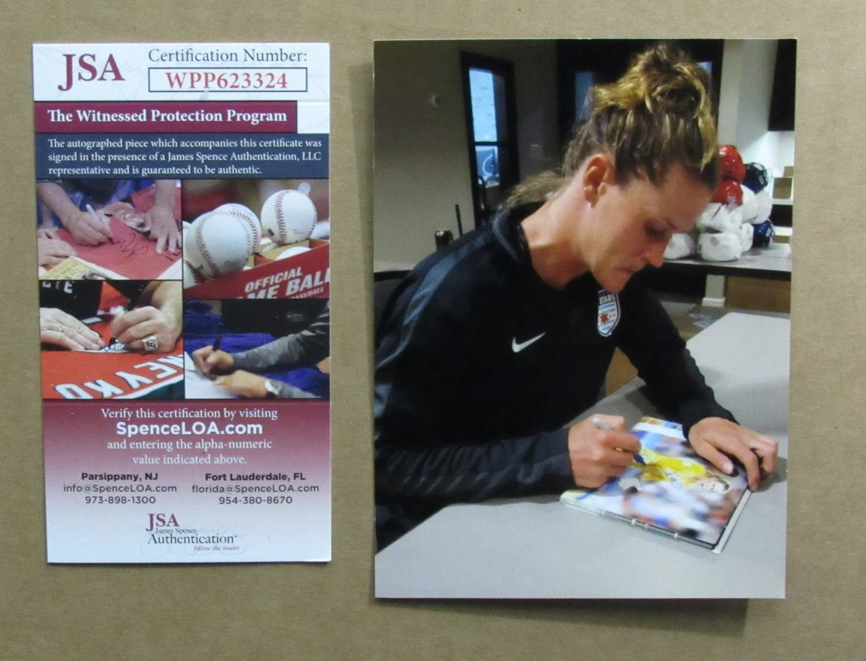 Alyssa Naeher Usa Women'S Soccer Signed/Auto 11X14 Photo Framed Jsa 195524