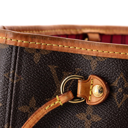 Louis Vuitton Neverfull Nm Tote Monogram Canvas Pm