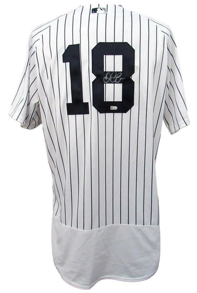 Didi Gregorius Signed Yankees Majestic Authentic Baseball Jersey Mlb 163424