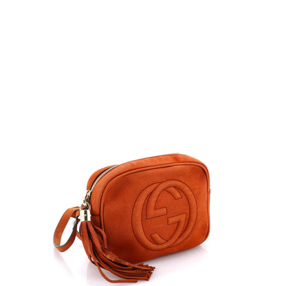 Gucci Soho Disco Crossbody Bag Nubuck Small