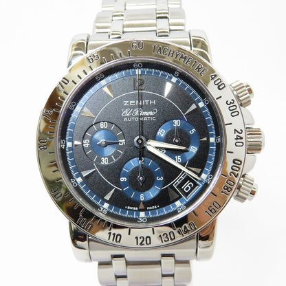 Zenith Elprimero 02.0461.400 Silver Case Size 4.2Cm Unisex Used Watch #6119