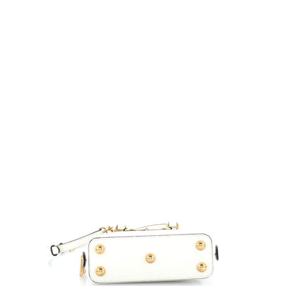 Gucci X Adidas Horsebit 1955 Top Handle Bag Leather With Applique Mini