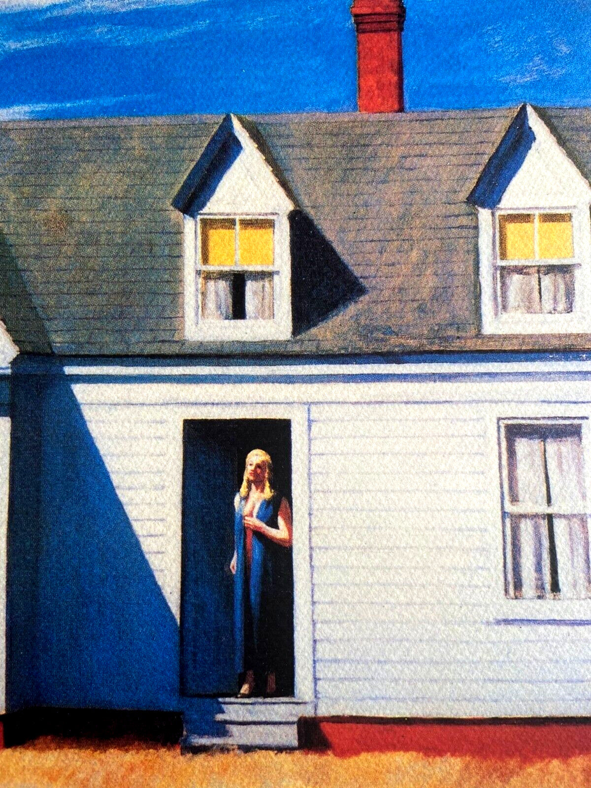 Edward Hopper Lithograph Coa Hand Signed Numbered Limited