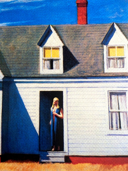 Edward Hopper Lithograph Coa Hand Signed Numbered Limited