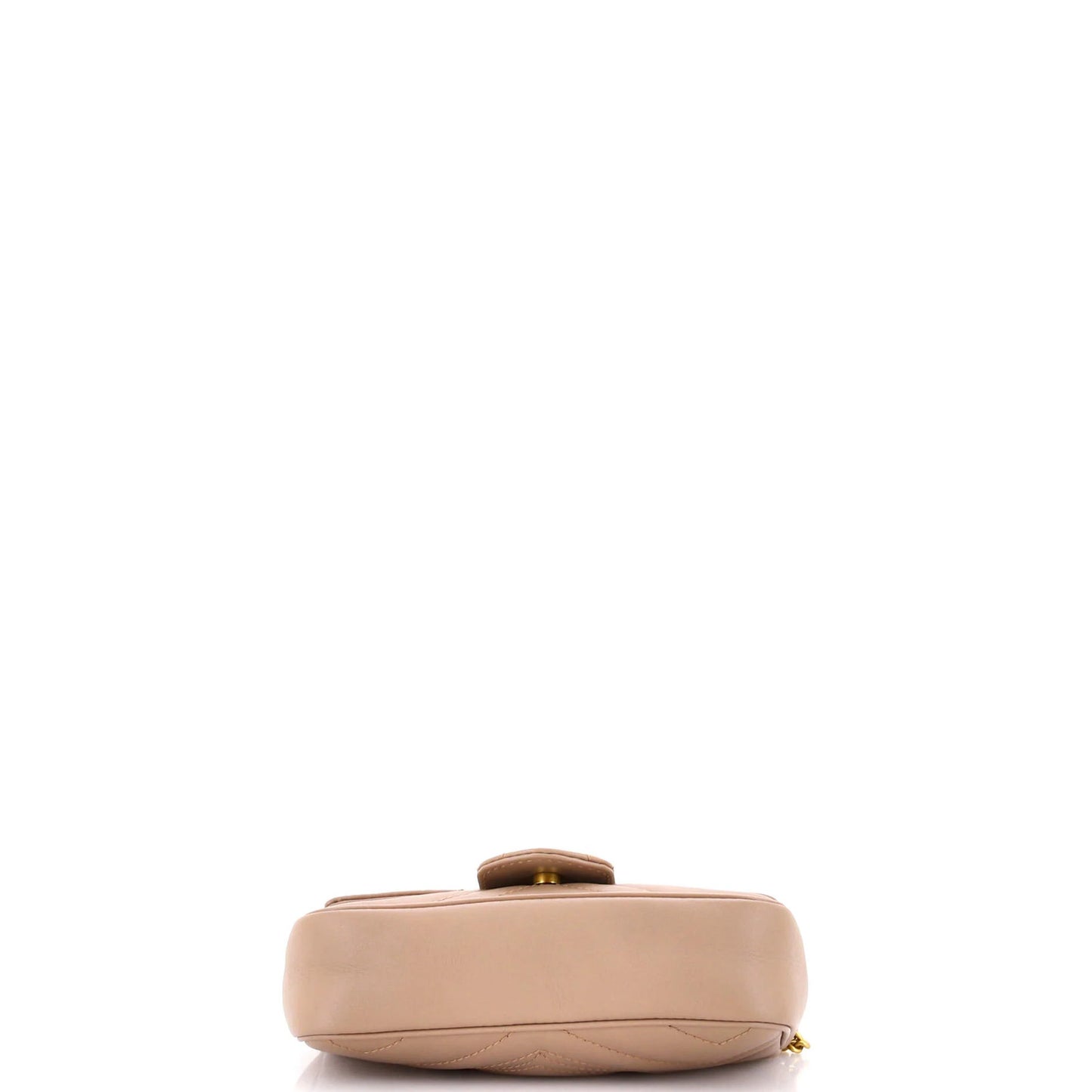 Gucci Gg Marmont Flap Bag Matelasse Leather Super Mini