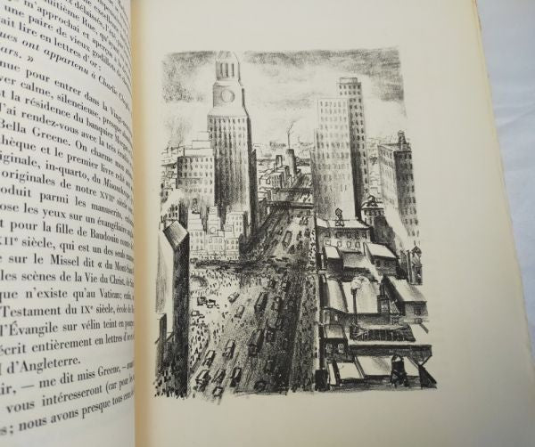 Paul Morand New-York 1931 W/ 30 Lithographs By Adriaan Lubbers Limited Edition