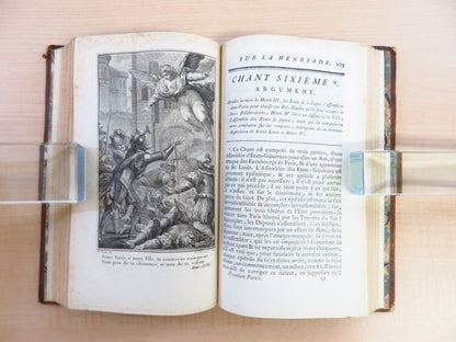 Laurent Angliviel De La Beaumelle ?Commentaire Sur La Henriade?1775 1St Edition