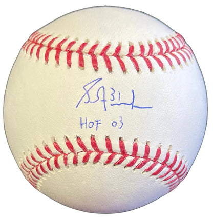 Grant Fuhr "Hof 03" Autographed Official Major League Baseball (Jsa)