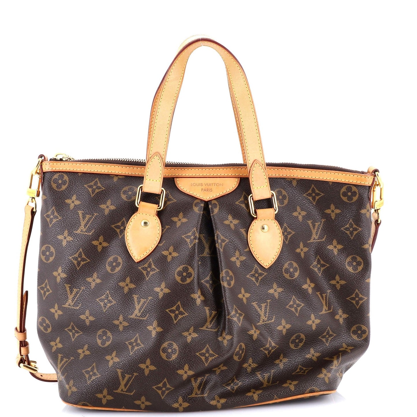 Louis Vuitton Palermo Handbag Monogram Canvas Pm