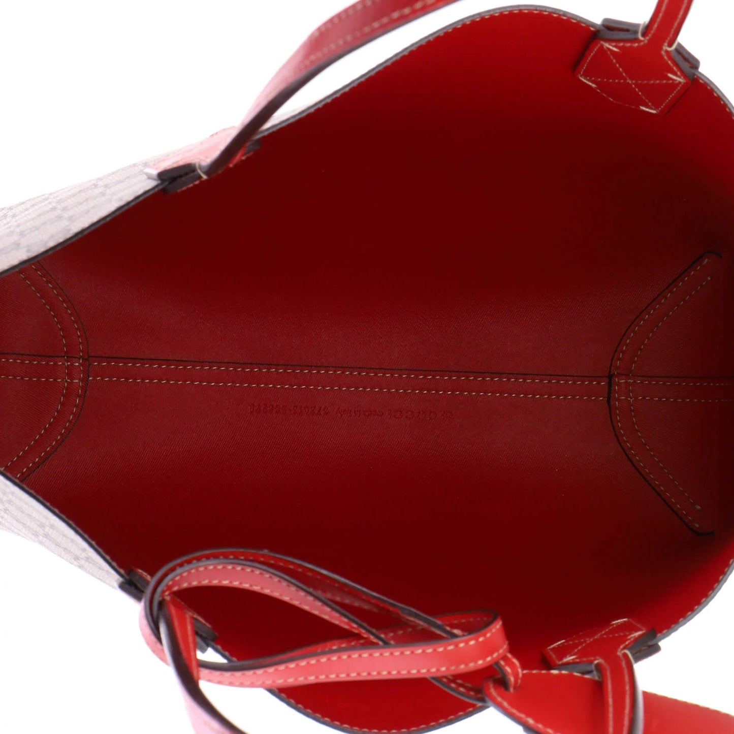 Gucci Reversible Tote Gg Print Leather Small