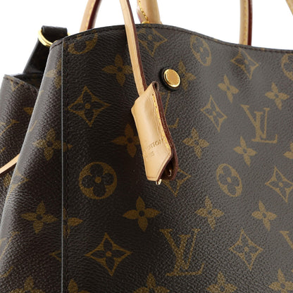 Louis Vuitton Montaigne Handbag Monogram Canvas Mm