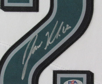 Jason Kelce Signed/Auto White Philadelphia Eagles