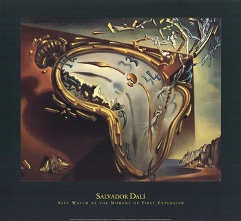 Salvador Dali Soft Watch At The Moment Of First Explosion 