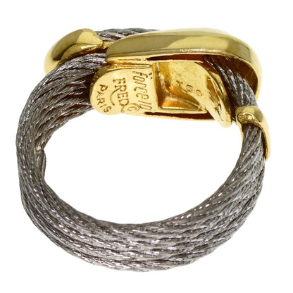Gold FRED Force 10 Ring Stainless Steel 18K Yellow
