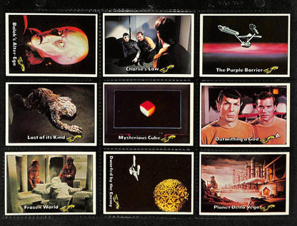 1976 Topps Star Trek Complete (88) Card Set With Stickers (22) 197416