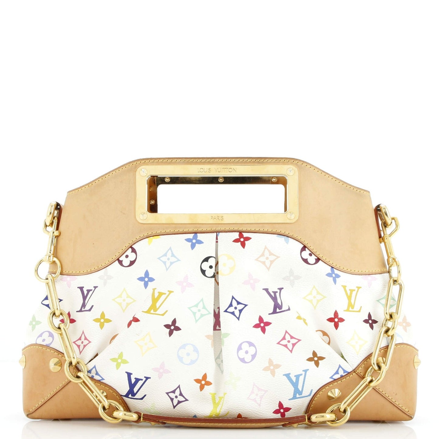 Louis Vuitton Judy Handbag Monogram Multicolor Mm