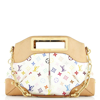 Louis Vuitton Judy Handbag Monogram Multicolor Mm