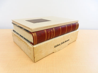 Ferdinando Galiani Della Moneta (Complete In 2 Volumes, 1986 Facsimile Edition)