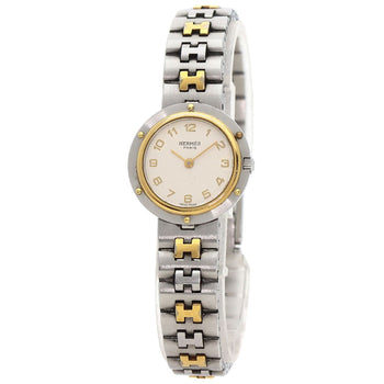 SSxGP HERMES Olympia Watches Stainless Steel/