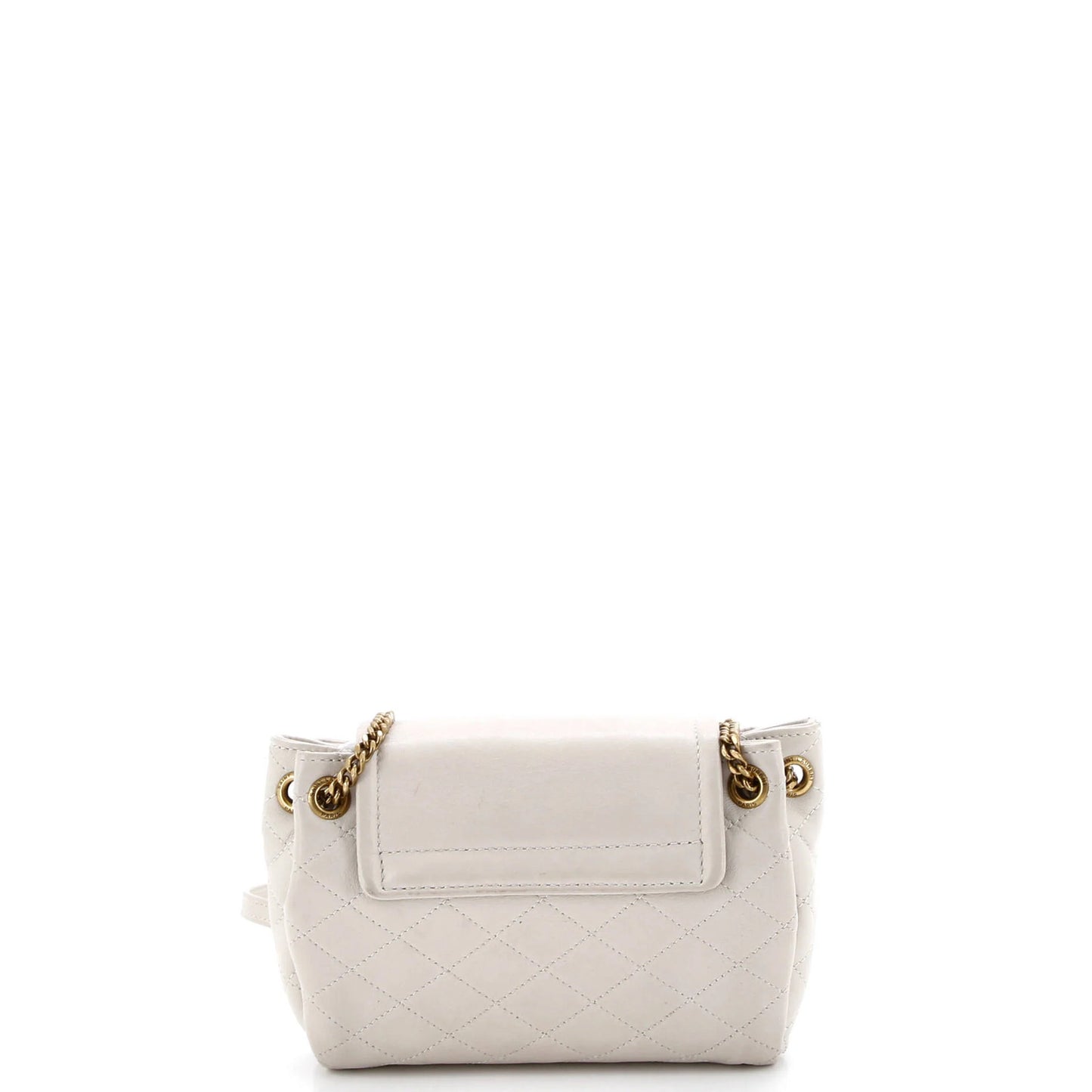 Saint Laurent Nolita Satchel Quilted Leather Mini