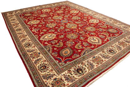 11'6X14'8 Handmade Semi-Antique Oriental Rug Palatial Size Classic Carpet