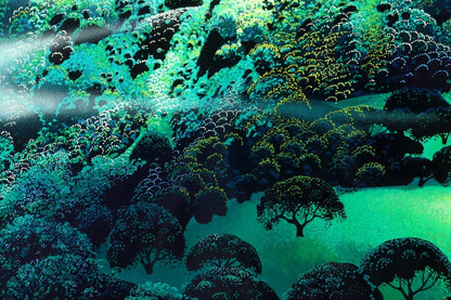 Eyvind Earle "Symphonic Fantasy" Silkscreen 147/ 241 Autograph