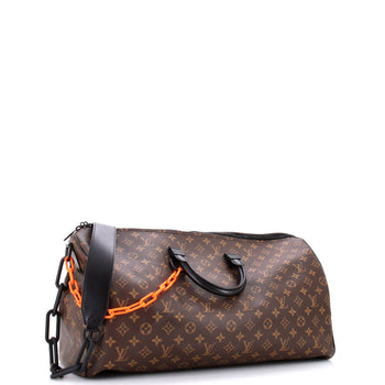 Louis Vuitton Solar Ray Keepall Bandouliere Bag Monogram Canvas 50