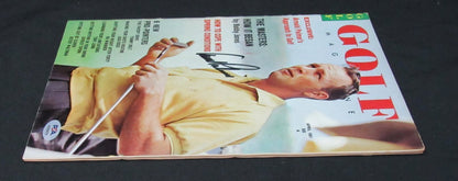 Arnold Palmer Signed/Auto April 1961 Golf