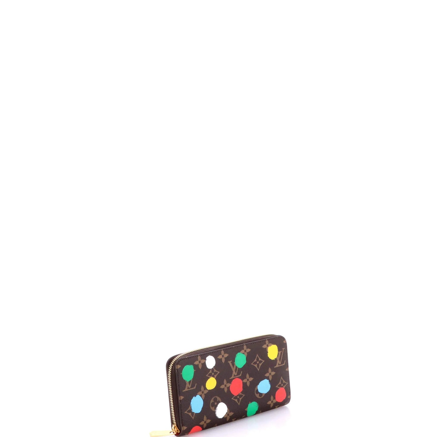 Louis Vuitton Zippy Wallet Yayoi Kusama Painted Dots Monogram Canvas