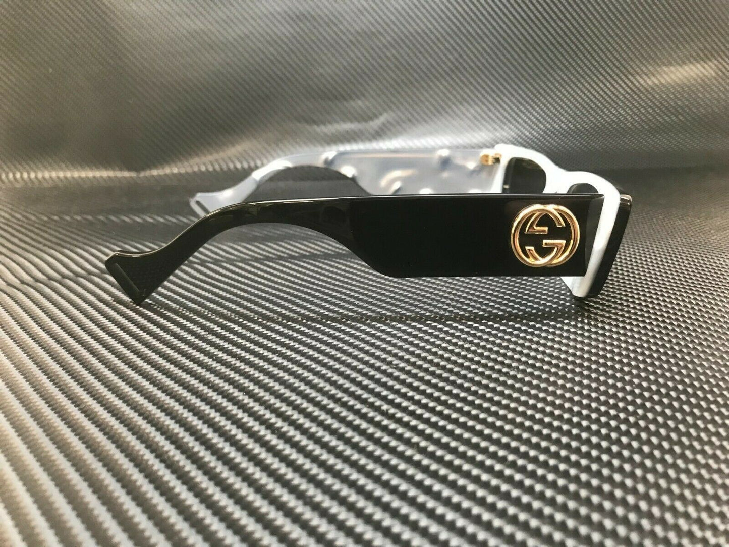 GUCCI GG0516S 001 Rectangle Square Black Grey Women's Sunglasses 52 mm