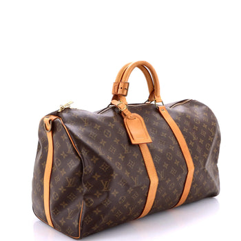 Louis Vuitton Keepall Bandouliere Bag Monogram Canvas 50