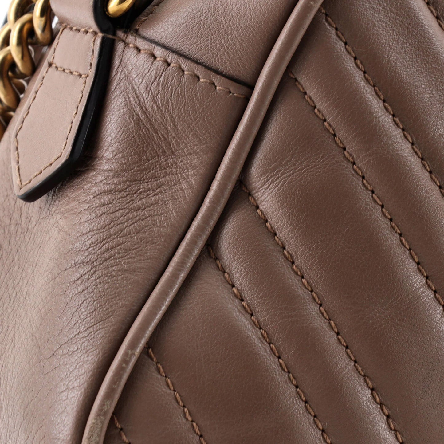 Gucci Gg Marmont Shoulder Bag Matelasse Leather Small