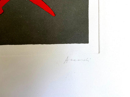 Carla Accardi Etching Aquatint Signed Numbered Published Certified