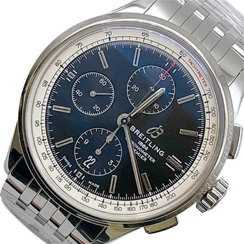 Breitling Premier Chronograph 42 A13315351B1A1 Black Men'S Used Watch #11018