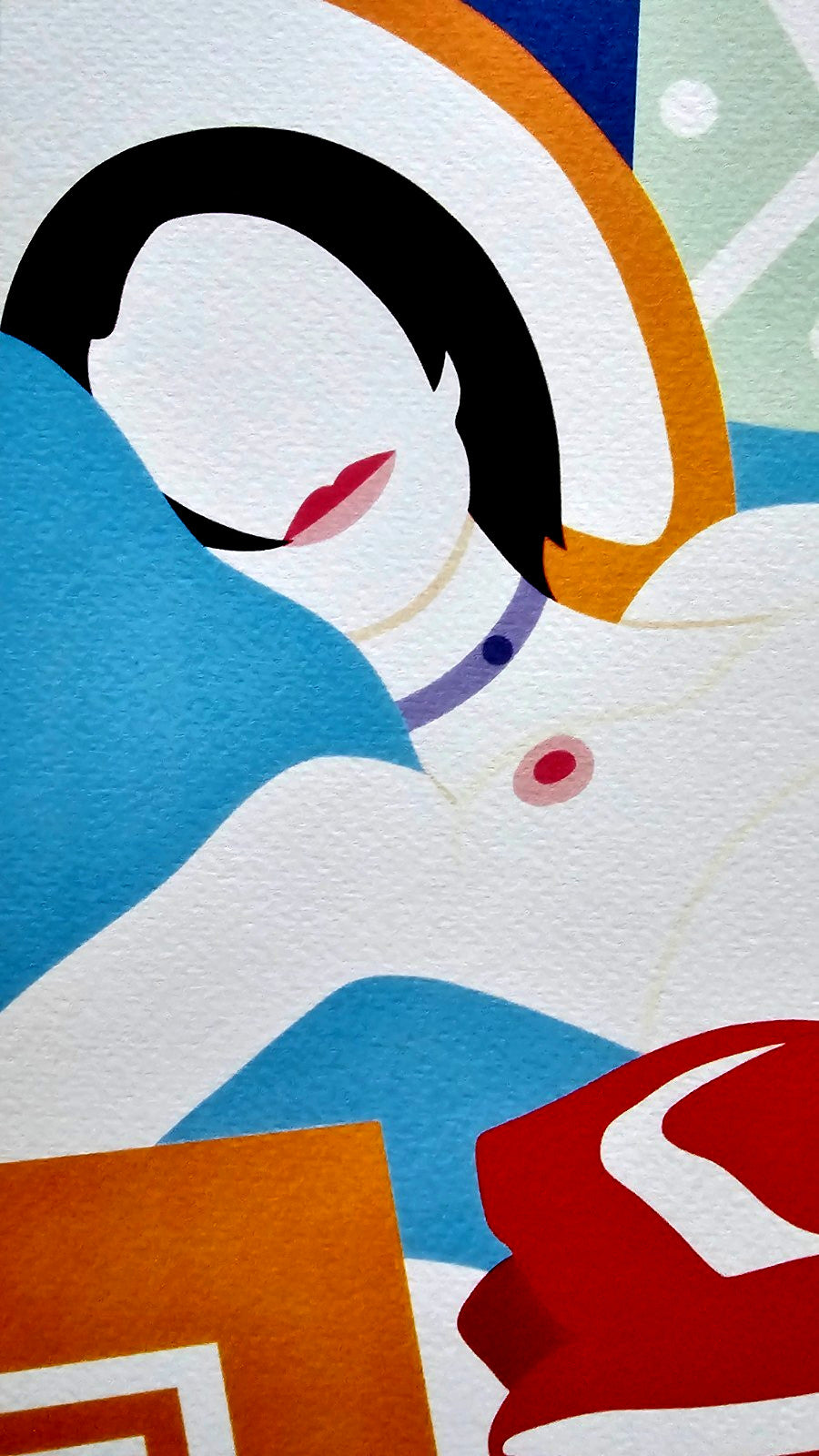 Ex - Tom Wesselmann Lithograph COA Signed op Numbered Limited 300