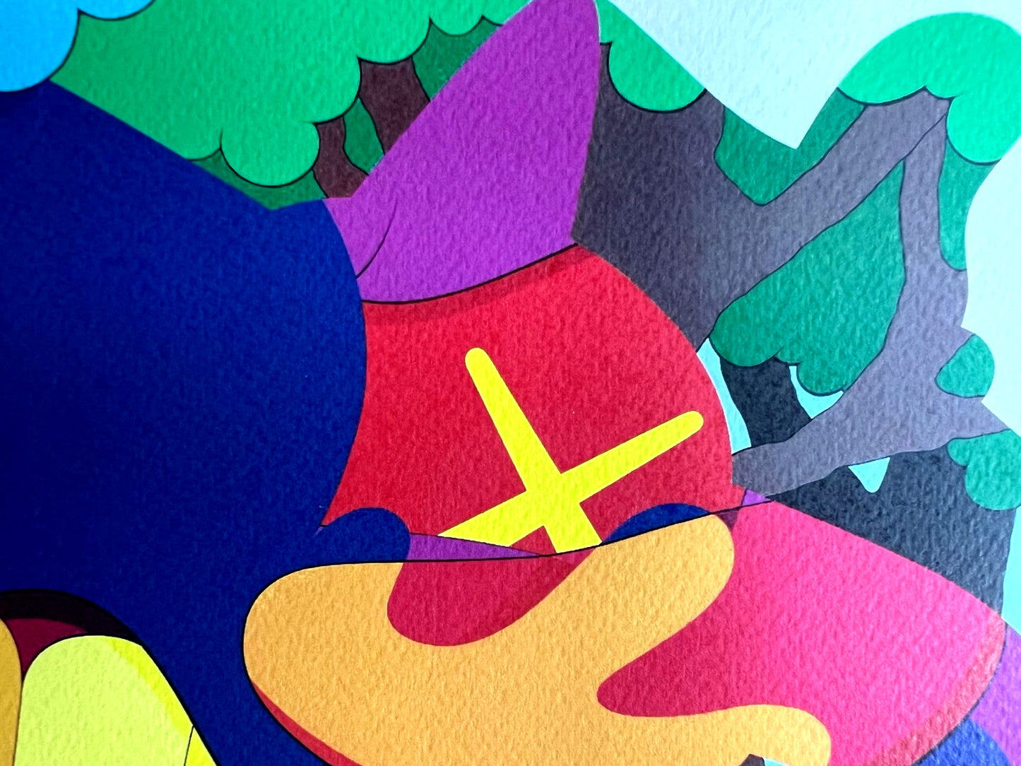Kaws Lithograph Coa Numbered Limited Certified (Mori Museum)
